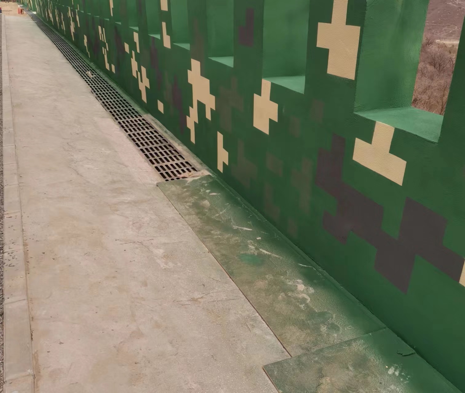 许昌围墙迷彩喷涂,数迷彩漆